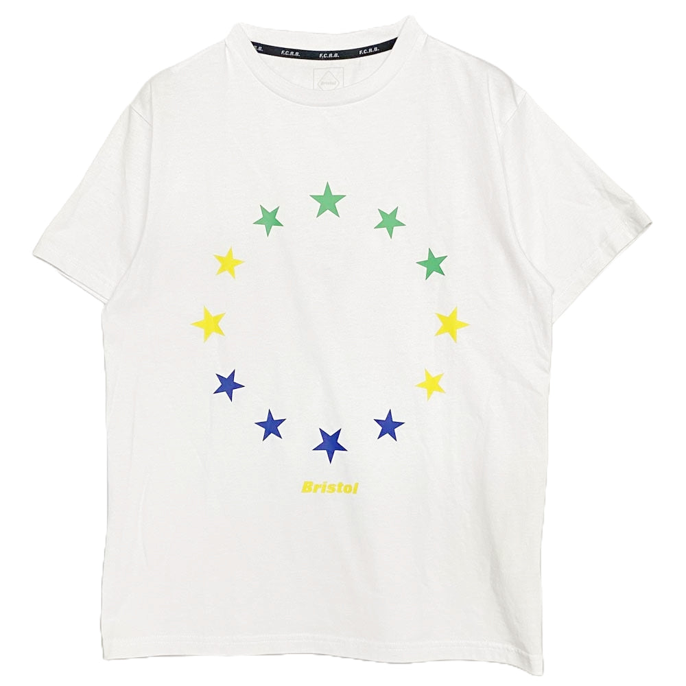 F.C.R.B. エフシーアールビー 22SS FCRB-222077 48 STARS TEE スター 半袖 Tシャツ ホワイト系 S【中古】