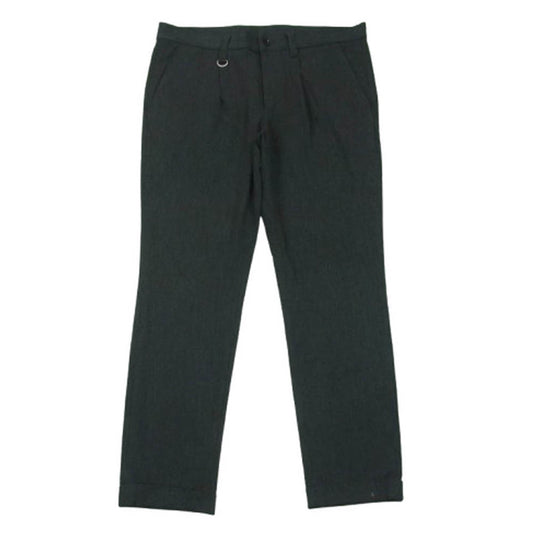 SOPHNET. ソフネット SOPH-192054 スラックス パンツ 日本製 ダークグレー系 L【中古】