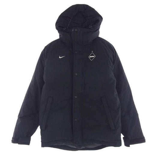 NIKE ナイキ HO120510A40 mastermind JAPAN STORM FIT MOUNTAIN PARKA F.C.R.B. マスターマインド ジャパン ストーム フィット マウンテン ダウン パーカ ジャケット ブラック系 S【中古】