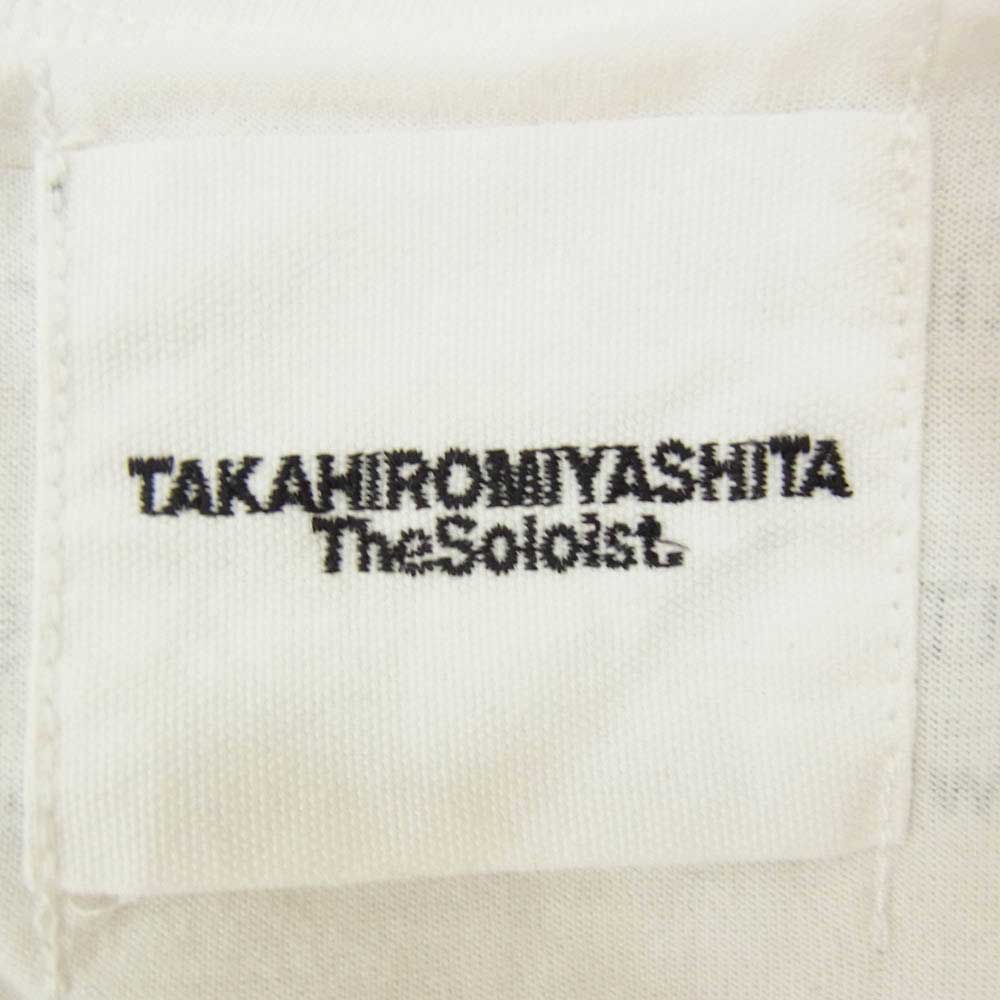 TAKAHIRO MIYASHITA The SoloIst. タカヒロミヤシタザソロイスト 19AW 0047AW19 OSCAR BY LEVI ss tee オスカー プリント 半袖 Tシャツ ホワイト系 50【中古】