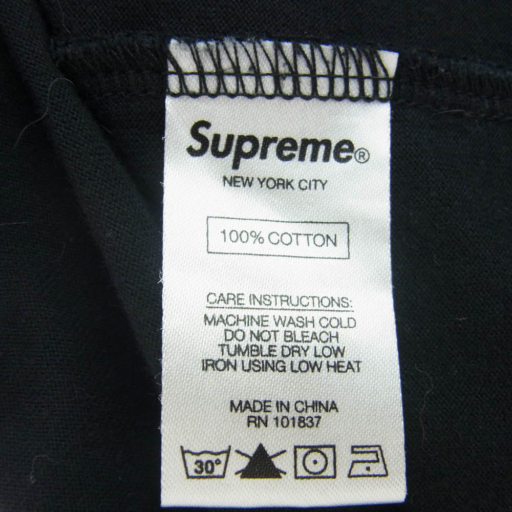 Supreme シュプリーム 17SS Full Stripe L/S Tee フル ストライプ 長袖 Tシャツ ブラック系 S【中古】