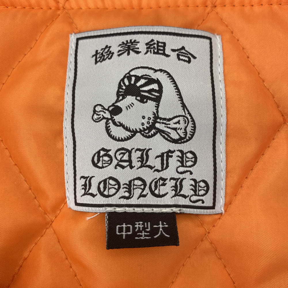 ガルフィー 24AW 143065 LONELY論理 SICKYOLO TANRAN BOMBER JACKET ボンバー ジャケット カーキ系 L【中古】