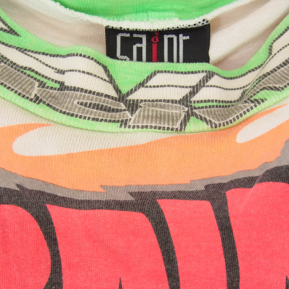 SAINT MICHAEL セントマイケル 24SS SM-YS8-0000-018 RACING LS TEE レーシング 長袖 Tシャツ オフホワイト系 OS【中古】