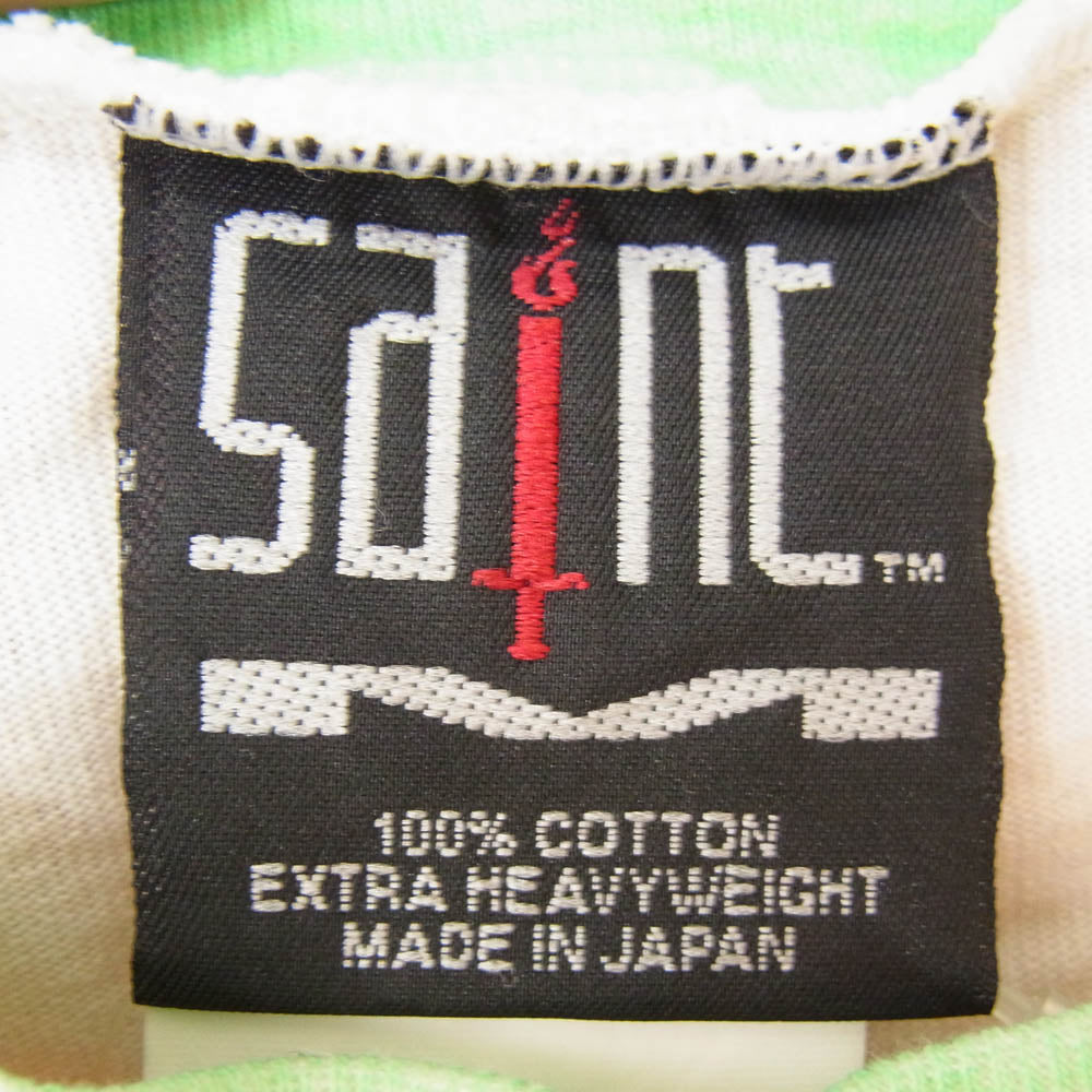 SAINT MICHAEL セントマイケル 24SS SM-YS8-0000-018 RACING LS TEE レーシング 長袖 Tシャツ オフホワイト系 OS【中古】