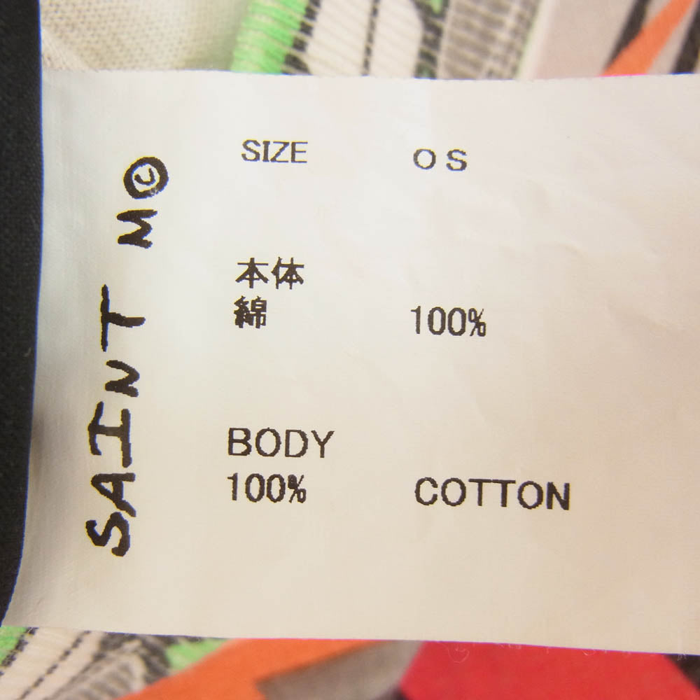 SAINT MICHAEL セントマイケル 24SS SM-YS8-0000-018 RACING LS TEE レーシング 長袖 Tシャツ オフホワイト系 OS【中古】