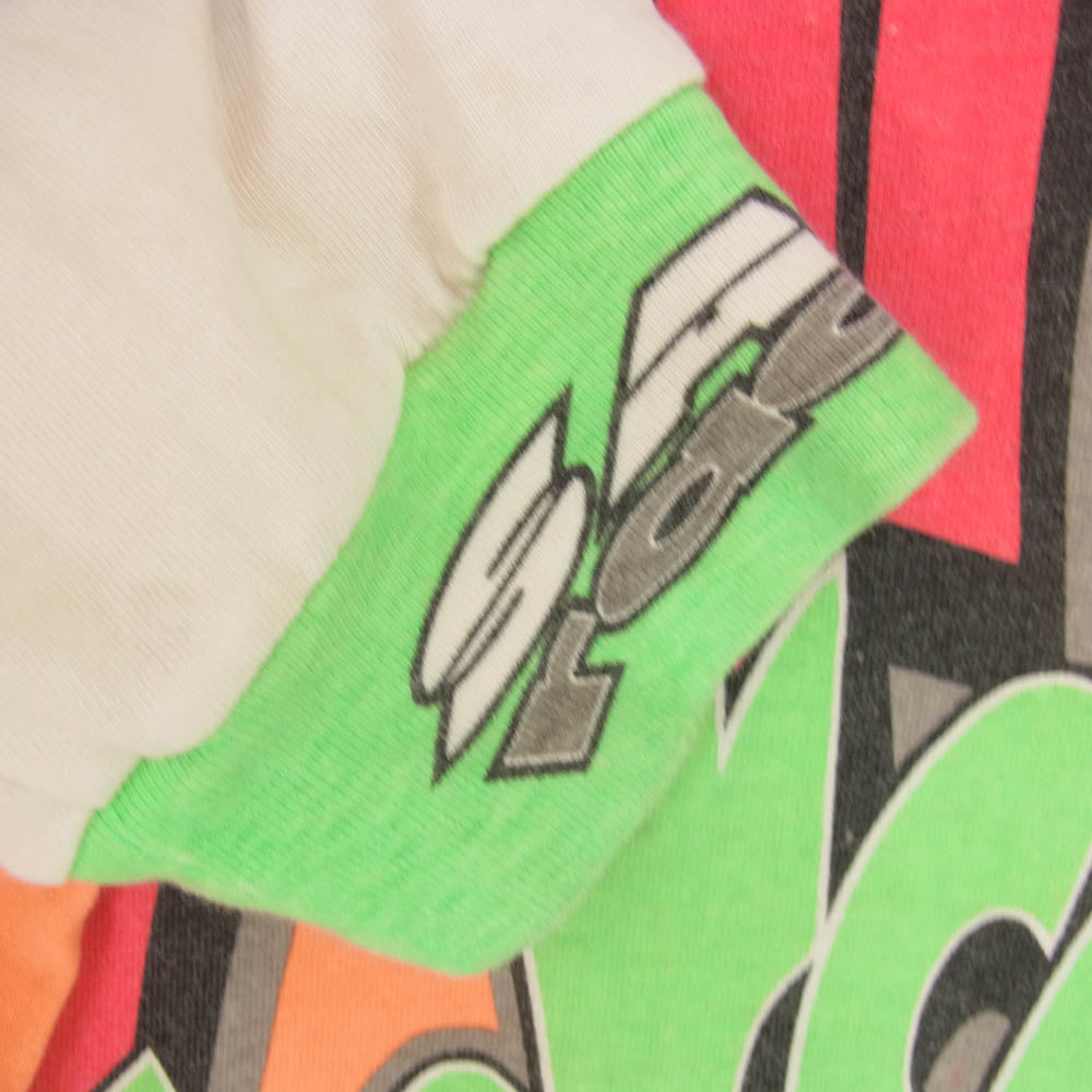 SAINT MICHAEL セントマイケル 24SS SM-YS8-0000-018 RACING LS TEE レーシング 長袖 Tシャツ オフホワイト系 OS【中古】