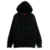 Supreme シュプリーム Chenille Arc Logo Hooded Sweatshirt アーチ ロゴ プルオーバー パーカー ブラック系 M【中古】