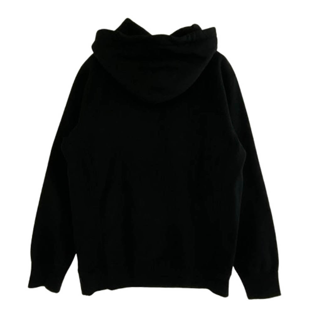 Supreme シュプリーム Chenille Arc Logo Hooded Sweatshirt アーチ ロゴ プルオーバー パーカー ブラック系 M【中古】