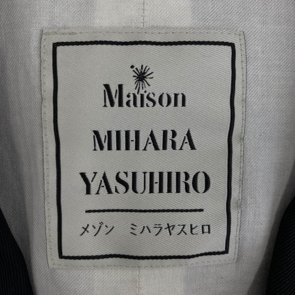 MIHARA YASUHIRO ミハラヤスヒロ B07JK201 MMY 再構築テーラードジャケット ブラック系 38【中古】