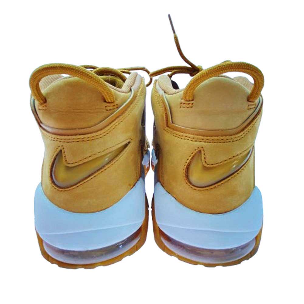 NIKE ナイキ AA4060 200 AIR MORE UPTEMPO 96 PREMIUM FLAX エアモアアップテンポ96 プレミアム フラックス ハイカット スニーカー ライトブラウン系 27.0cm【中古】