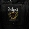 schott ショット 3111063 SHEEP CLASSIC RACER JKT シープ クラシック レーサー レザー ジャケット ブラック系 S【美品】【中古】