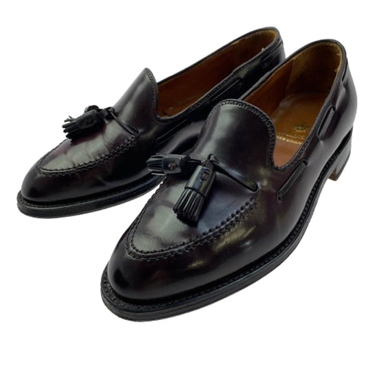 ALDEN オールデン 563 タッセル モカシン レザー ローファー シューズ ブラウン系 7D【中古】