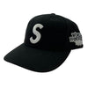 Supreme シュプリーム 25SS WORLD FAMOUS S LOGO 6-PANEL ワールドフェイマス Sロゴ ６パネル キャップ ブラック系【中古】