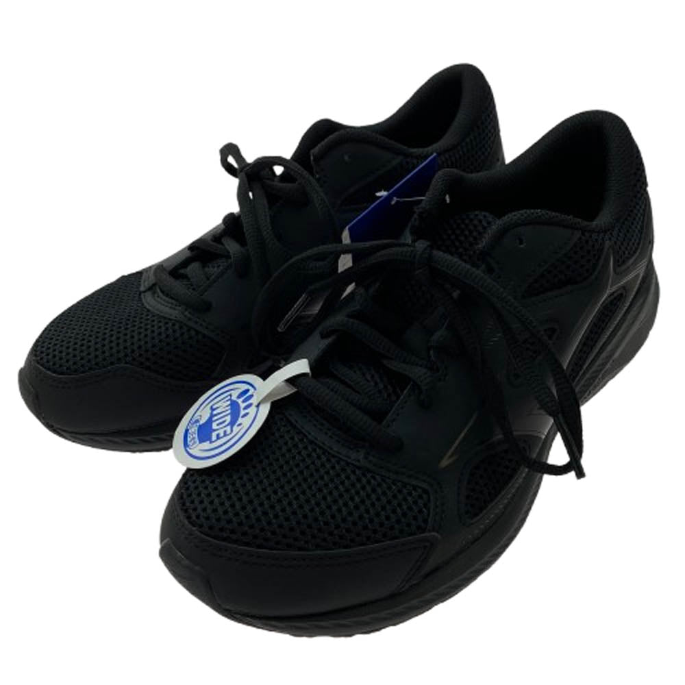 Mizuno ミズノ K1GA240209 MIXMIZER 26 マキシマイザー26 ランニング シューズ ローカット メッシュ スニーカー ブラック系 24cm【新古品】【未使用】【中古】