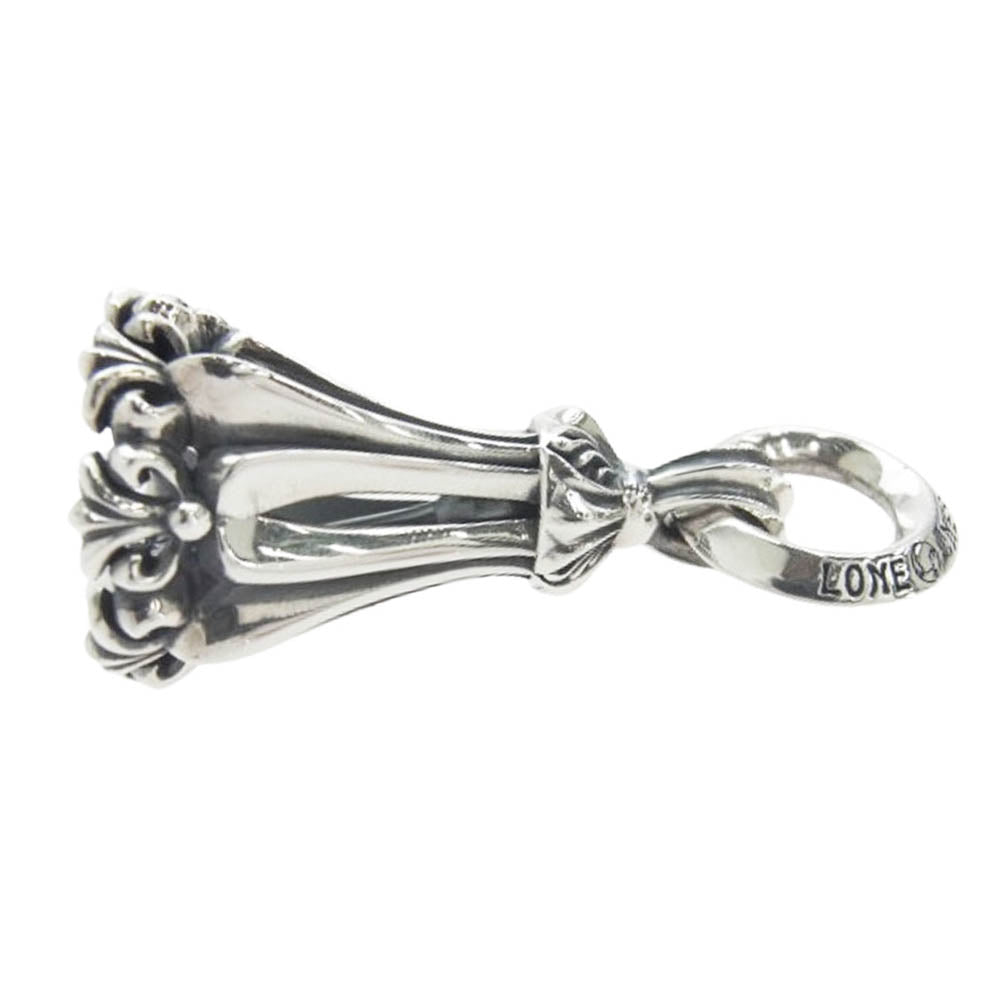 LONE ONES ロンワンズ 2025年6月購入時ギャランティカード付属 CHROME BELL クロムベル ペンダントトップ ミディアム Mサイズ シルバー系【中古】