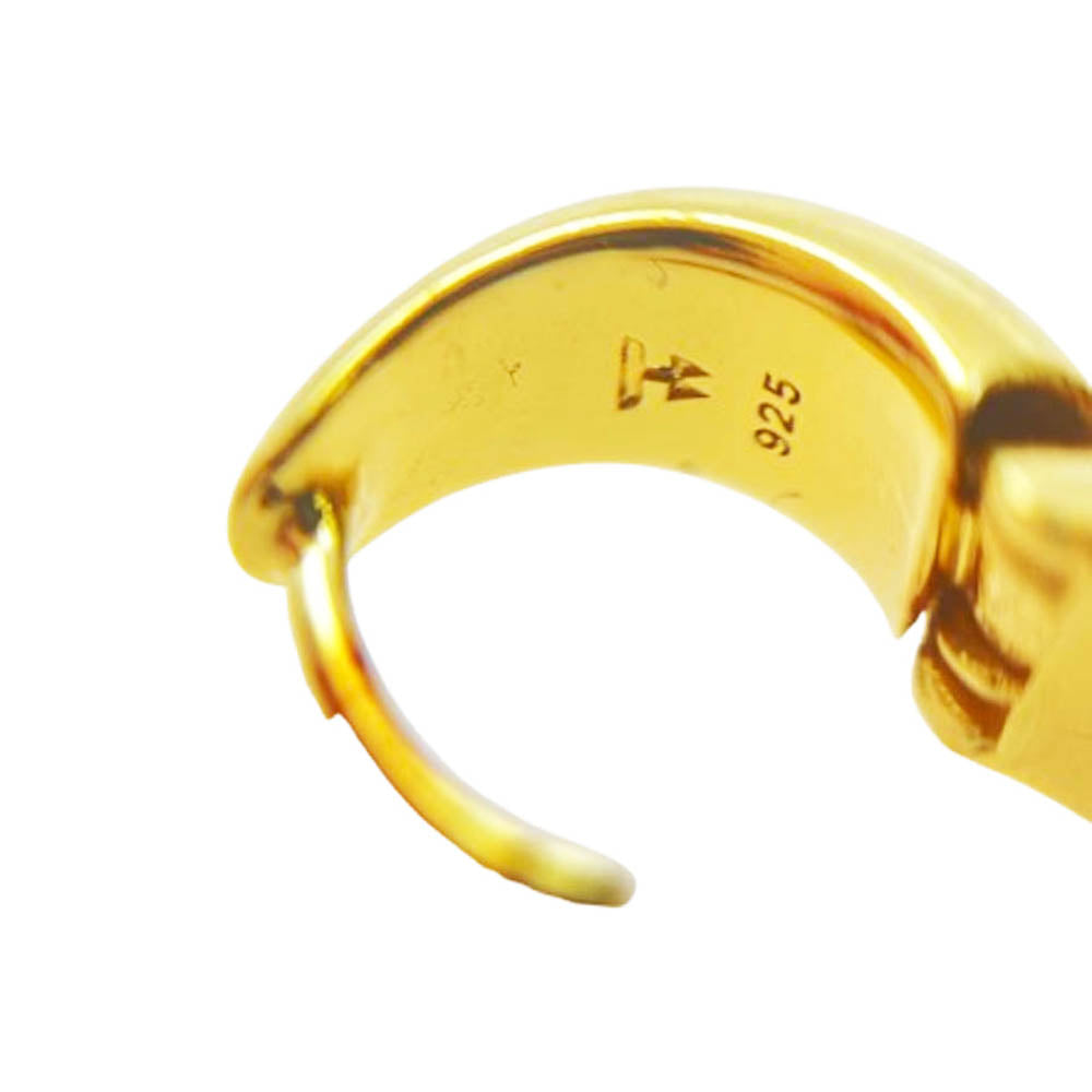 TOM WOOD トムウッド Ice Huggies Gold アイス ハギー ゴールド フープ ピアス ゴールド系【中古】