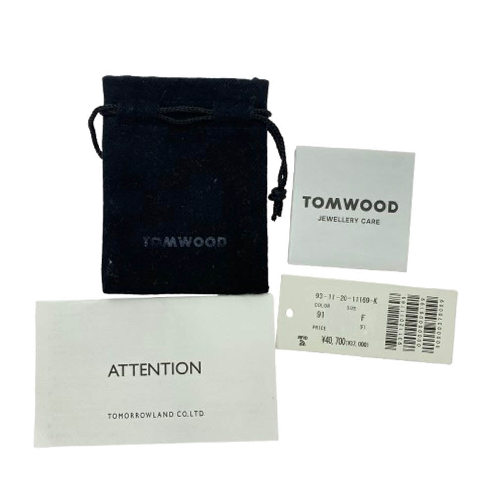 TOM WOOD トムウッド Ice Huggies Gold アイス ハギー ゴールド フープ ピアス ゴールド系【中古】