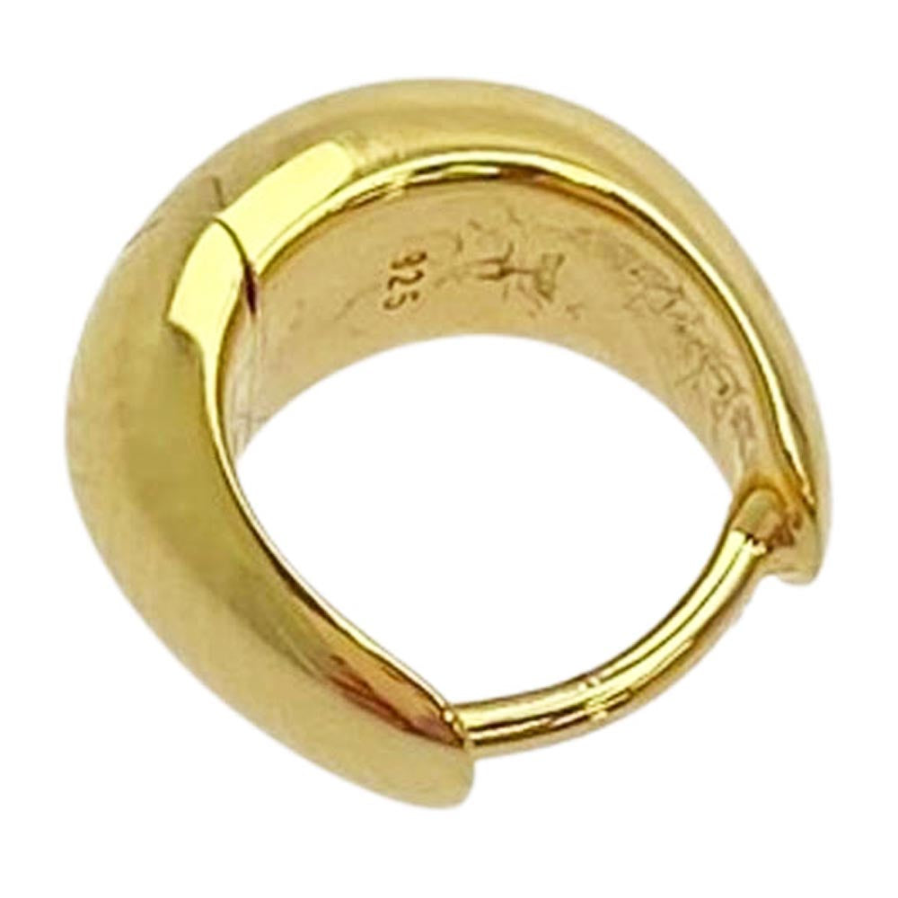 TOM WOOD トムウッド Ice Huggies Gold アイス ハギー ゴールド フープ ピアス ゴールド系【中古】