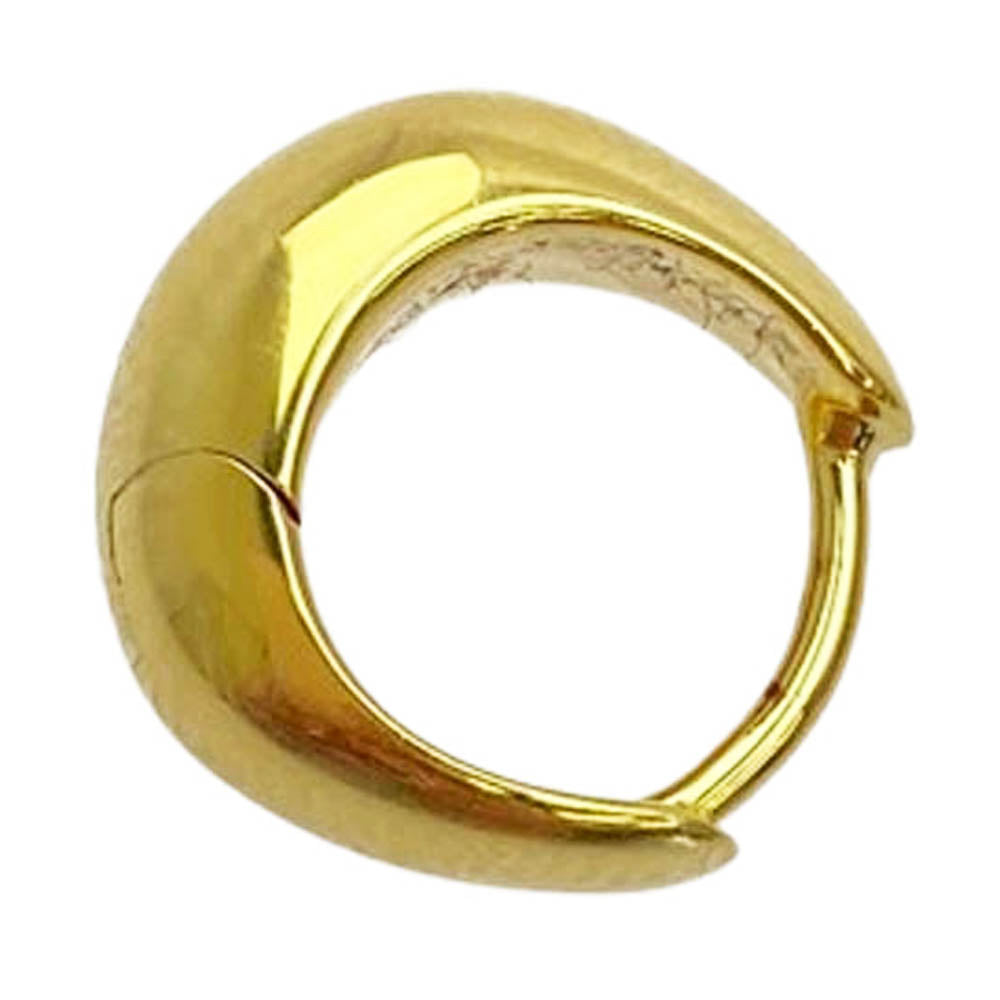 TOM WOOD トムウッド Ice Huggies Gold アイス ハギー ゴールド フープ ピアス ゴールド系【中古】