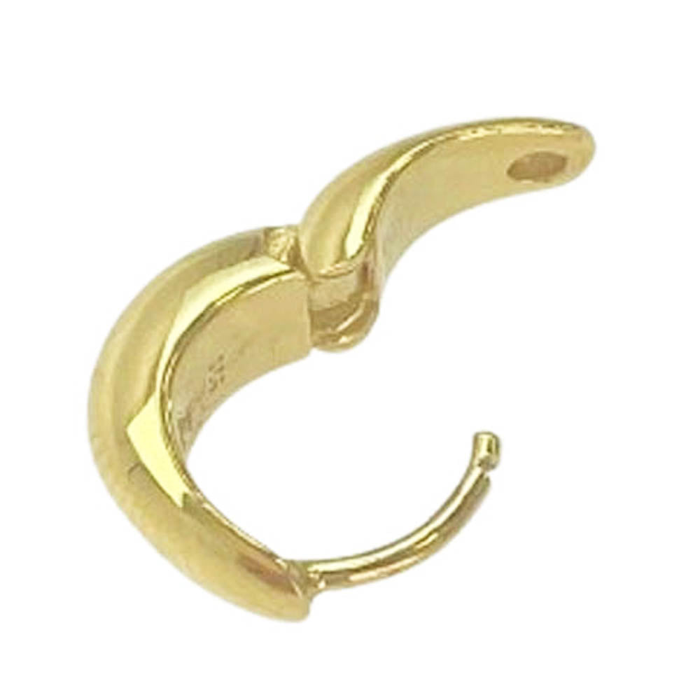 TOM WOOD トムウッド Ice Huggies Gold アイス ハギー ゴールド フープ ピアス ゴールド系【中古】