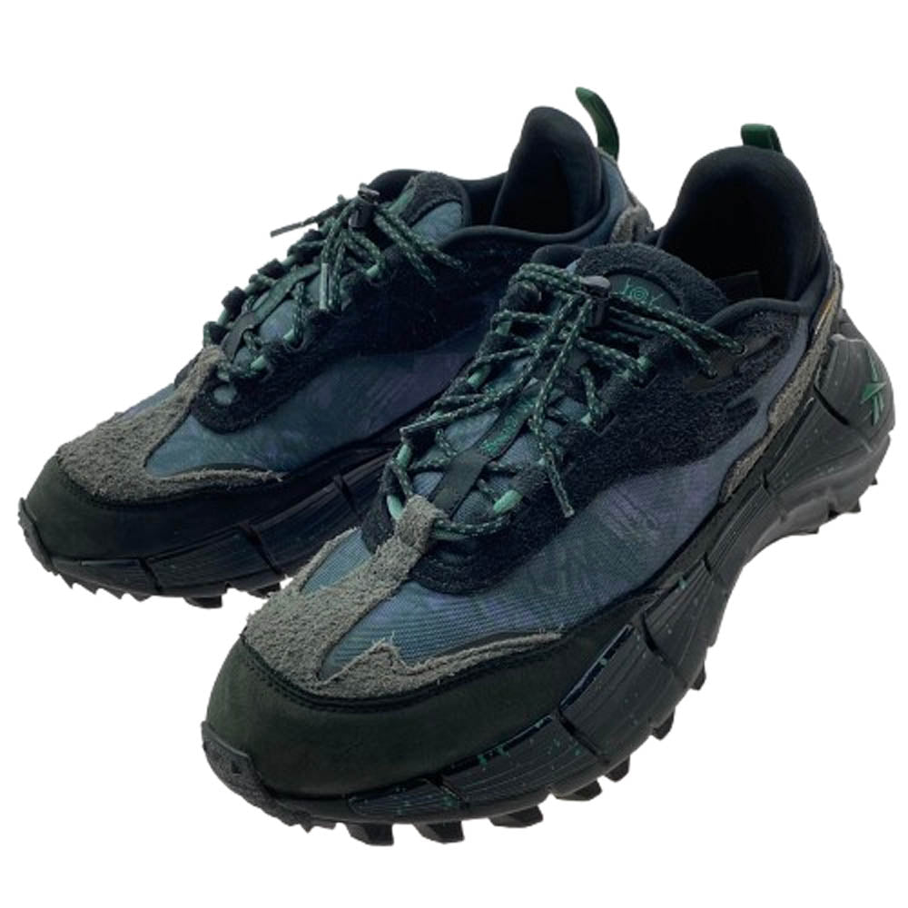 South2 West8 サウスツーウェストエイト HP2991 reebok リーボック Zig Kinetica 2.5 Edge Black ジグ キネティカ 2.5エッジ ブラック ローカット スニーカー ブラック系 27cm【中古】