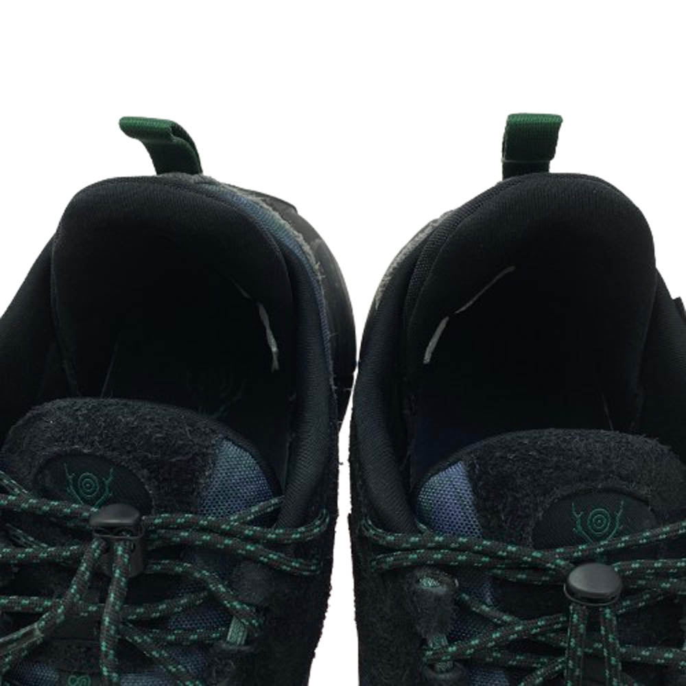 South2 West8 サウスツーウェストエイト HP2991 reebok リーボック Zig Kinetica 2.5 Edge Black ジグ キネティカ 2.5エッジ ブラック ローカット スニーカー ブラック系 27cm【中古】