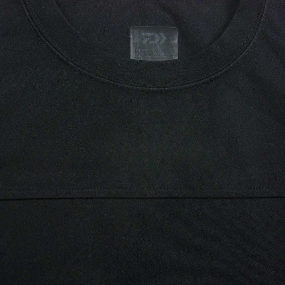 ダイワ ピア BE35021 Tech Football Tee L/S テックフットボール 長袖 Tシャツ ブラック系 L【中古】