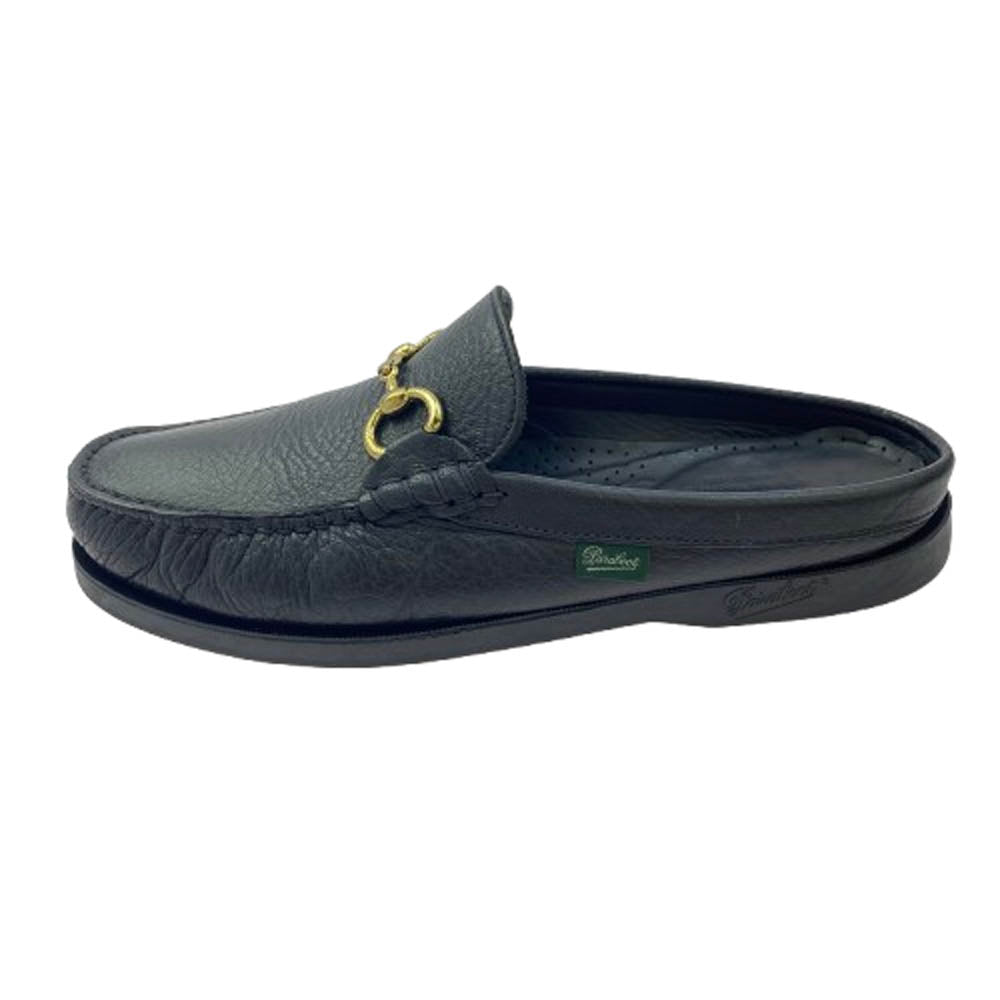 Paraboot パラブーツ × UA ユナイテッドアローズ BAHAMAS MULE ビット ミュール シューズ ブラック系 8【美品】【中古】