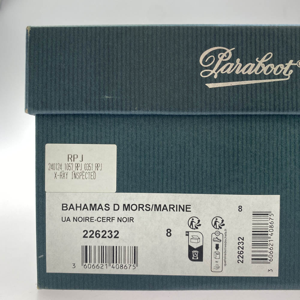 Paraboot パラブーツ × UA ユナイテッドアローズ BAHAMAS MULE ビット ミュール シューズ ブラック系 8【美品】【中古】