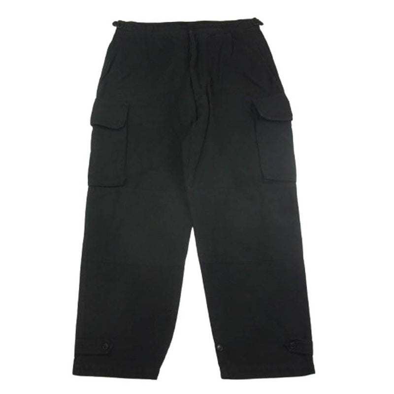 COMOLI コモリ V01-03012 6ポケットパンツ カーゴパンツ ブラック系 3【中古】