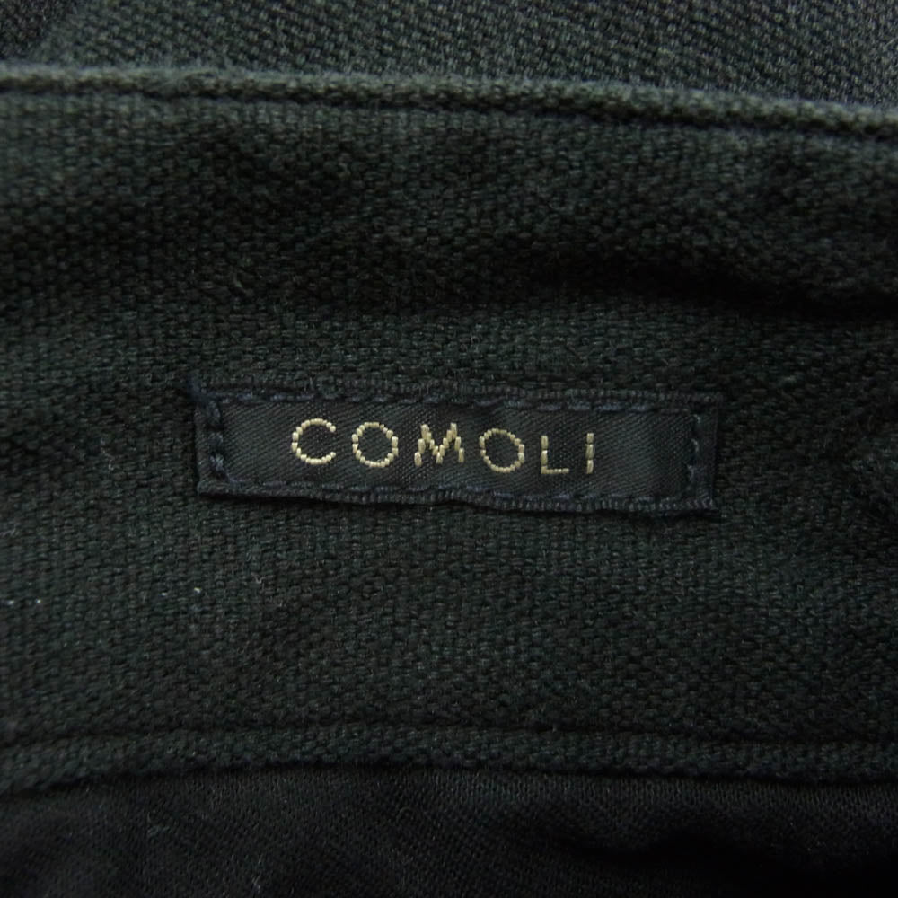 COMOLI コモリ V01-03012 6ポケットパンツ カーゴパンツ ブラック系 3【中古】