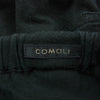 COMOLI コモリ V01-03016 空紡オックス ドローストリングパンツ ブラック系 2【美品】【中古】
