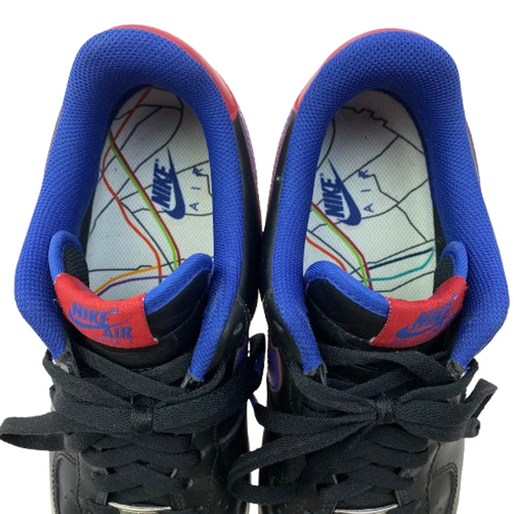 NIKE ナイキ CQ7506-084 Air Force 1 Low '07 SBY Collection Black エアフォース1 ロー '07シブヤ コレクション ブラック スニーカー ブラック系 28.5cm【中古】