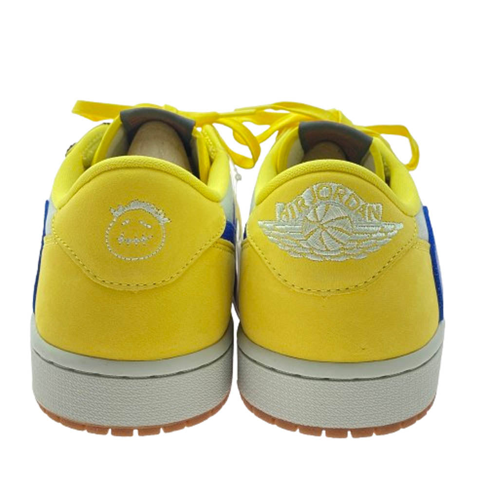 NIKE ナイキ DZ4137-700 Travis Scott トラヴィススコット Women's Air Jordan 1 Retro Low OG Canary エアジョーダン1 レトロ ロー OG カナリー スニーカー イエロー系 29cm【新古品】【未使用】【中古】