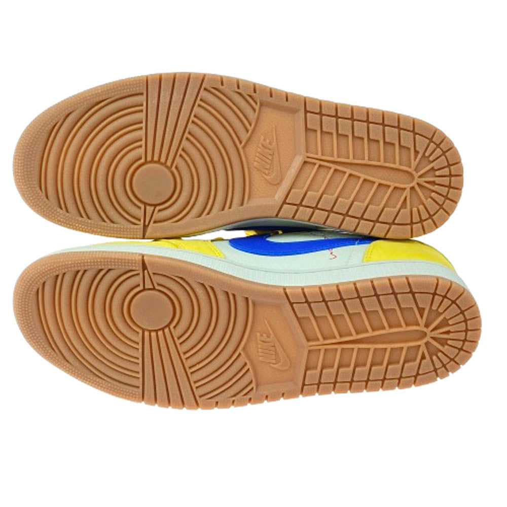 NIKE ナイキ DZ4137-700 Travis Scott トラヴィススコット Women's Air Jordan 1 Retro Low OG Canary エアジョーダン1 レトロ ロー OG カナリー スニーカー イエロー系 29cm【新古品】【未使用】【中古】