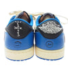 NIKE ナイキ DM7866-140 × Travis Scott トラヴィススコット × Fragment  フラグメント エアジョーダン1 ロー OG SP ミリタリー ブルー スニーカー ブルー系 28cm【極上美品】【中古】