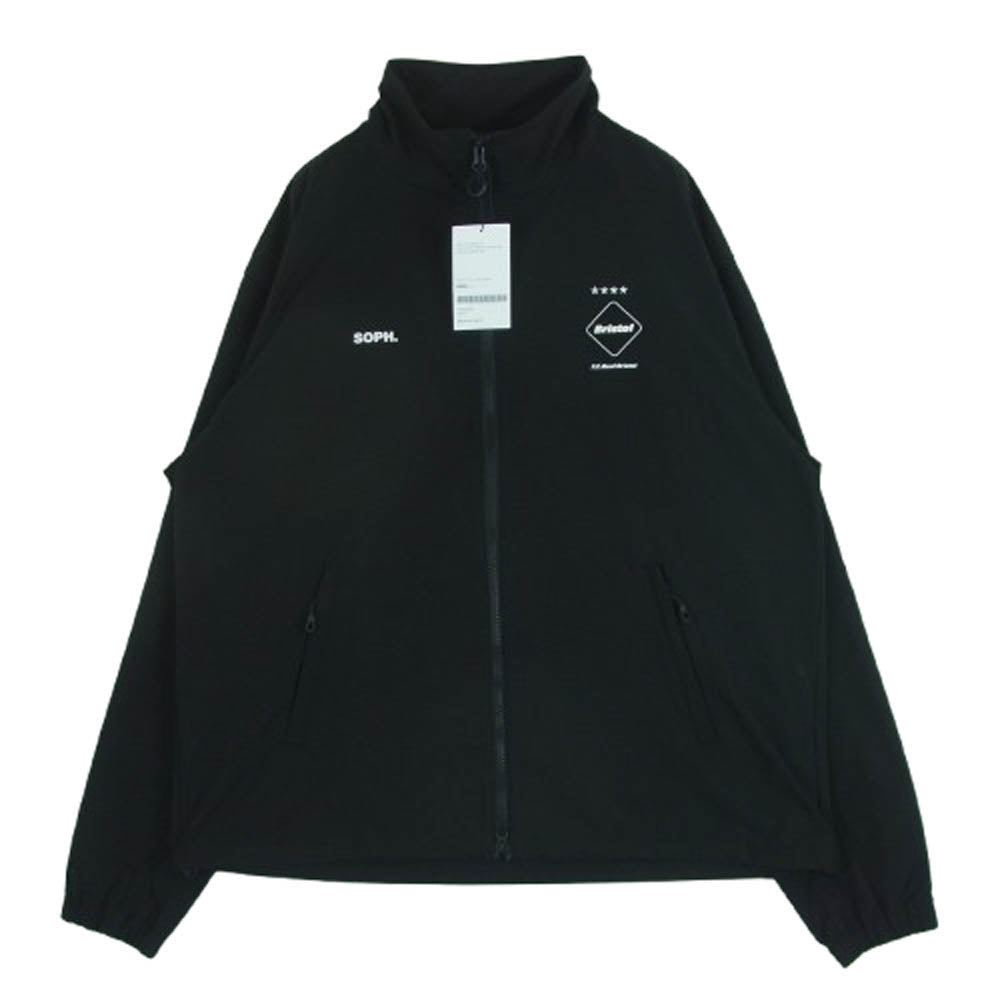 F.C.R.B. エフシーアールビー FCRB-230006 STAND COLLAR JACKET スタンドカラー トラック ジャケット ブラック系 L【新古品】【未使用】【中古】