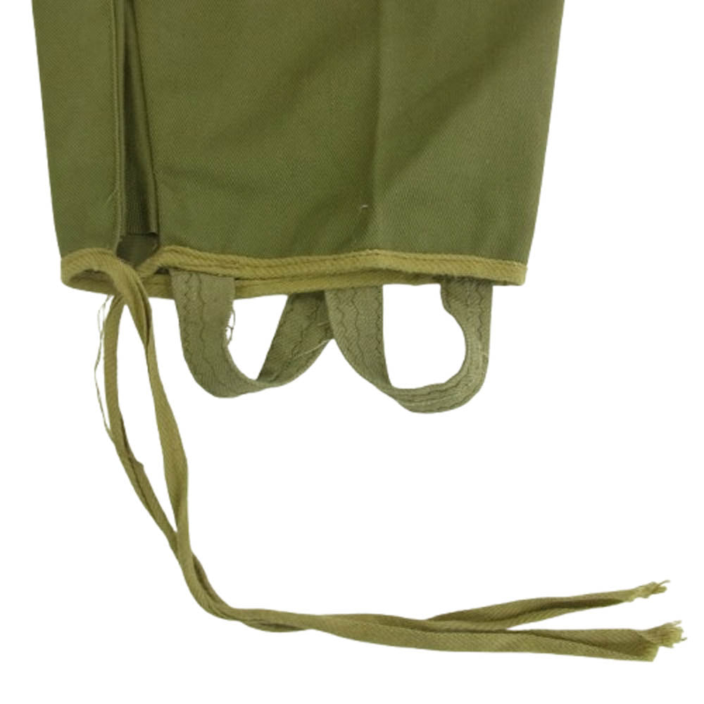 ヴィンテージ 80s Romania military ルーマニア軍 ワーク パンツ グリーン系【中古】
