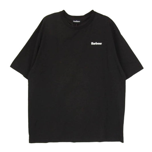 Barbour バブアー 24SS 241MTSG004 ベーシック バブア ーロゴTシャツ ブラック系 サイズ表記無【中古】
