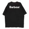 Barbour バブアー 24SS 241MTSG004 ベーシック バブア ーロゴTシャツ ブラック系 サイズ表記無【中古】