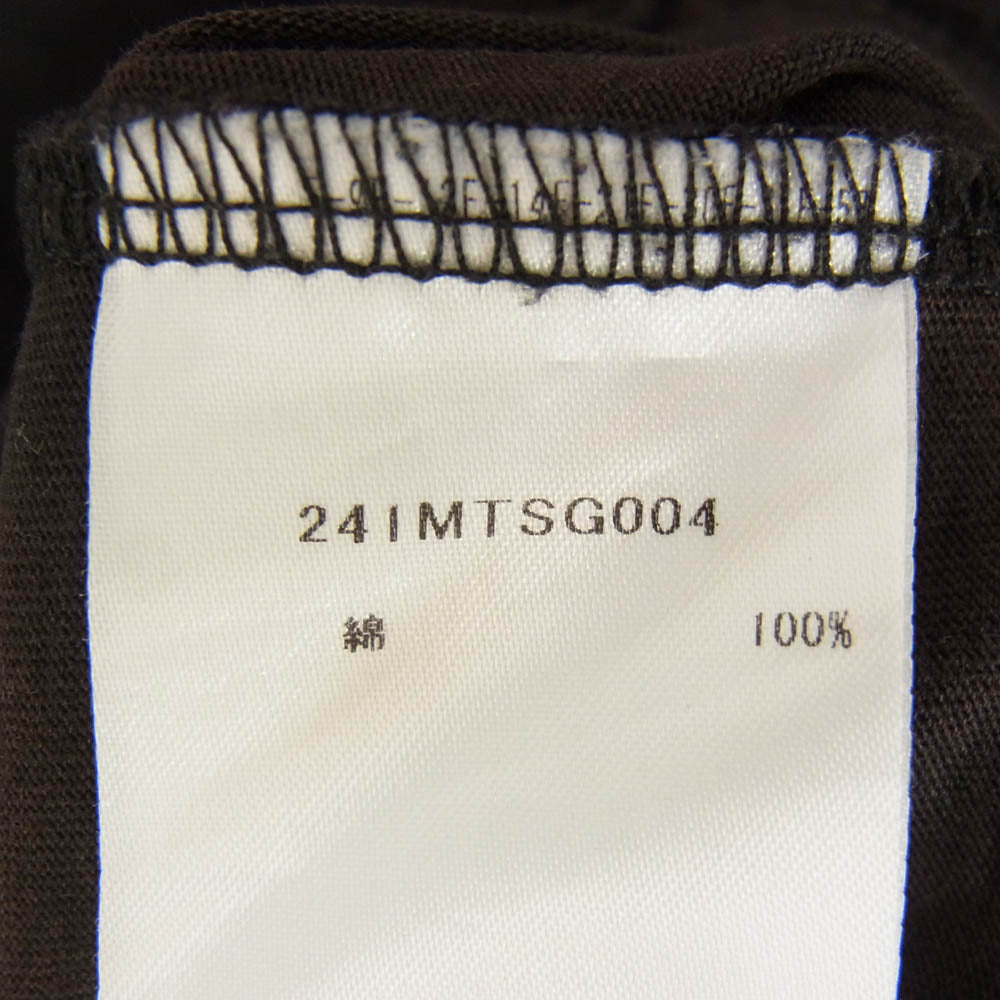 Barbour バブアー 24SS 241MTSG004 ベーシック バブア ーロゴTシャツ ブラック系 サイズ表記無【中古】