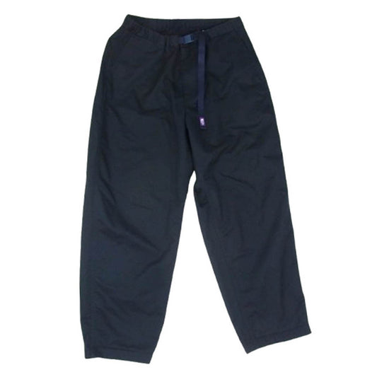 THE NORTH FACE ノースフェイス NT5052N PURPLE LABEL パープルレーベル Stretch Twill Wide Tapered Pants ストレッチツイル ワイドテーパードパンツ ネイビー系 36【中古】