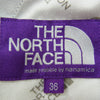 THE NORTH FACE ノースフェイス NT5052N PURPLE LABEL パープルレーベル Stretch Twill Wide Tapered Pants ストレッチツイル ワイドテーパードパンツ ネイビー系 36【中古】