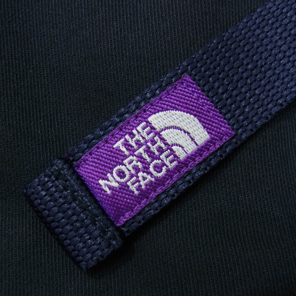 THE NORTH FACE ノースフェイス NT5052N PURPLE LABEL パープルレーベル Stretch Twill Wide Tapered Pants ストレッチツイル ワイドテーパードパンツ ネイビー系 36【中古】