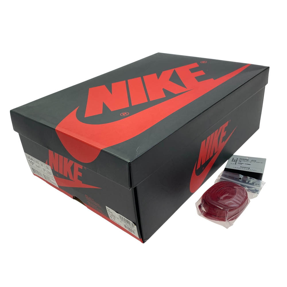 NIKE ナイキ 555088-610 Air Jordan 1 Retro High OG Bred Toe エアジョーダン 1 レトロ ハイ OG ブレッド トゥ ハイカット スニーカー レッド系 28.5cm【中古】
