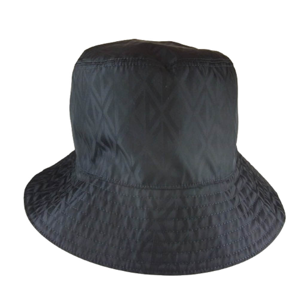 DIOR HOMME ディオールオム 393C907A5913 CD ロゴ リバーシブル バケットハット ブラック系 グレー系 59【中古】