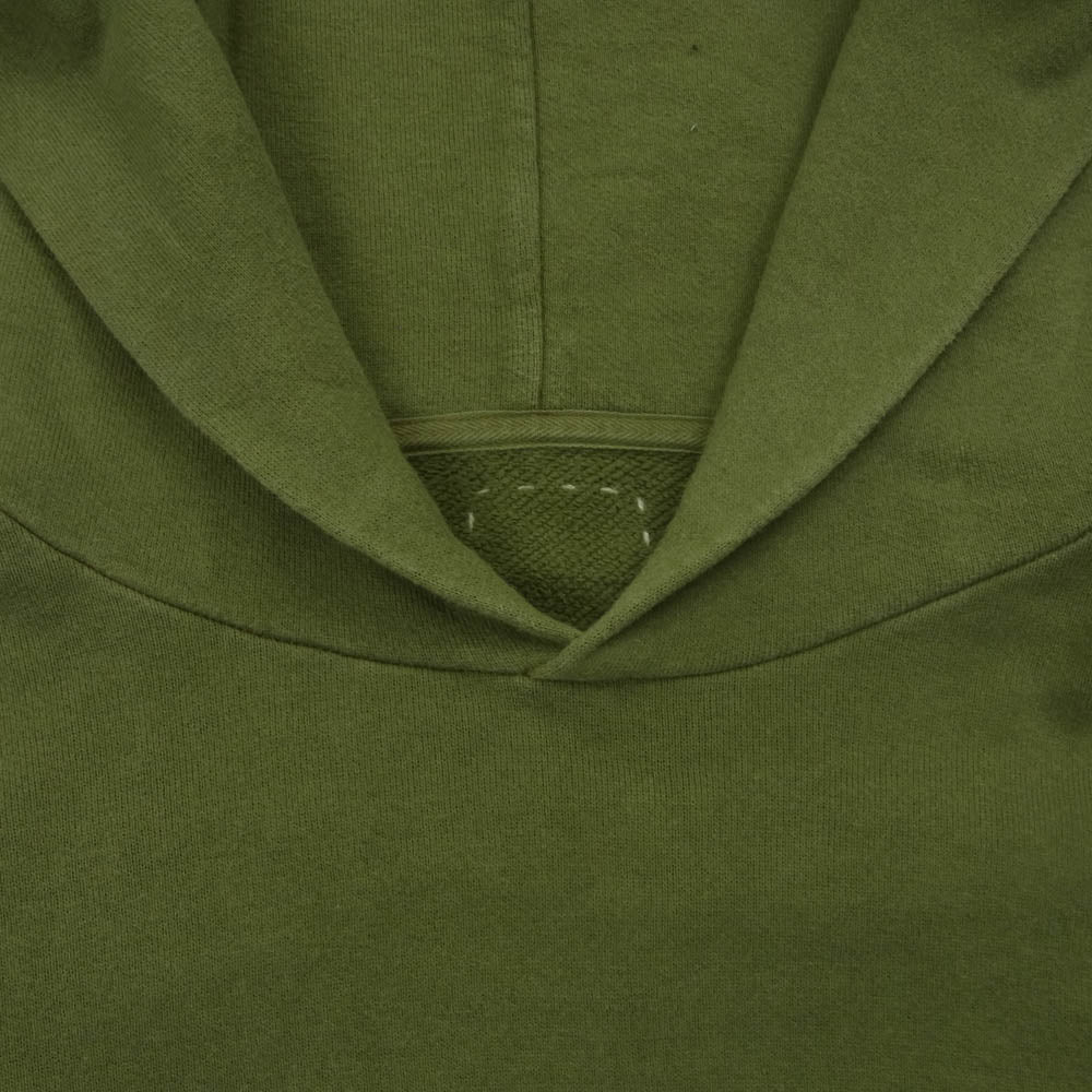 VISVIM ビズビム 22SS 0122105010011 AMPLUS SB HOODIE P.O アンプラス ダメージ加工 スウェット パーカー グリーン系 4【中古】
