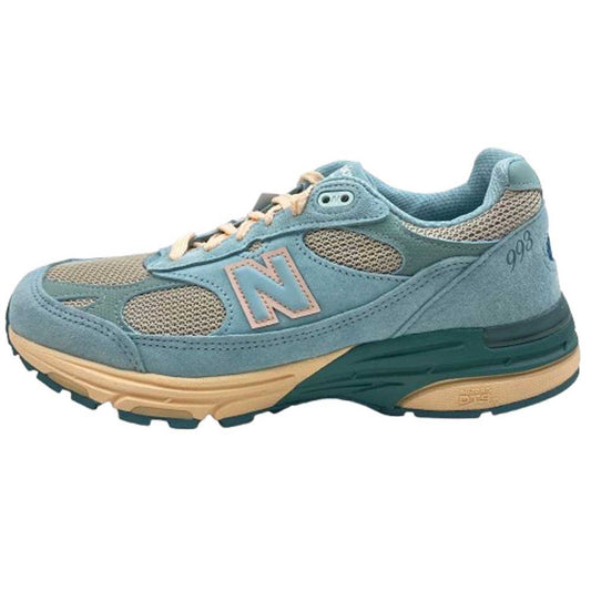 NEW BALANCE ニューバランス MR993JF1 × Joe Freshgoods ジョー・フレッシュグッズ 993 Performance Art Arctic Blue パフォーマンス アート アークティックブルー ローカットスニーカー ライトブルー系 26.5cm【新古品】【未使用】【中古】