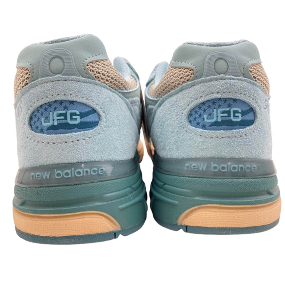 NEW BALANCE ニューバランス MR993JF1 × Joe Freshgoods ジョー・フレッシュグッズ 993 Performance Art Arctic Blue パフォーマンス アート アークティックブルー ローカットスニーカー ライトブルー系 26.5cm【新古品】【未使用】【中古】