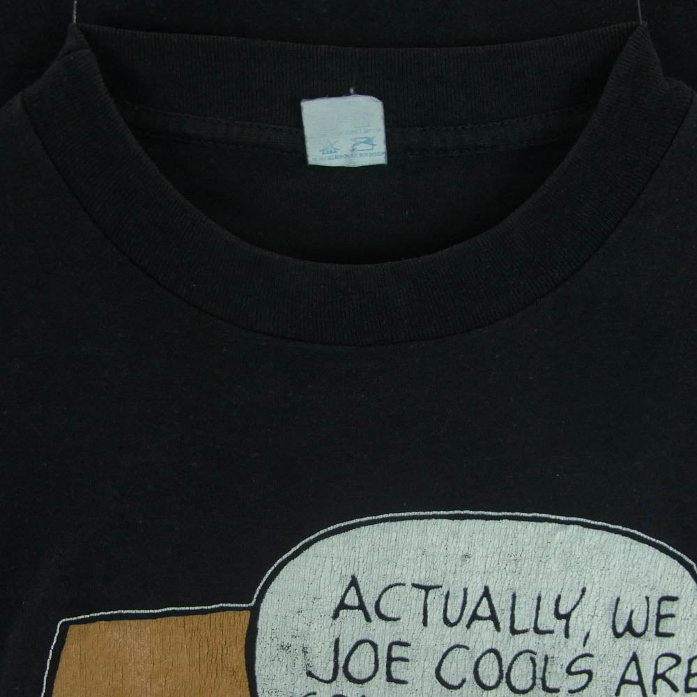 70s 80s artex アルテックス アーテックス スヌーピー プリント 半袖 Tシャツ カットソー ブラック系 M【中古】